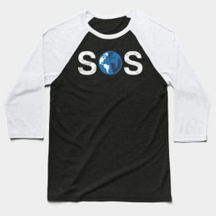 Earth SOS Baseball T-Shirt